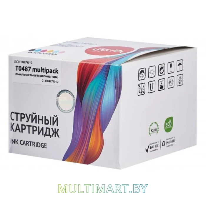 Картридж Sakura Printing SIC13T04874010